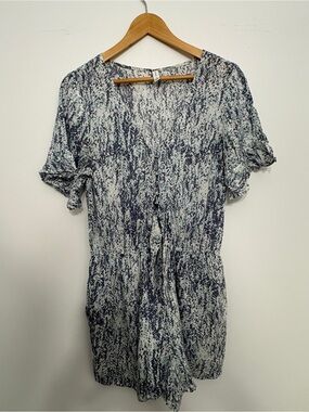 Gentle Fawn Printed Short Sleeve Romper